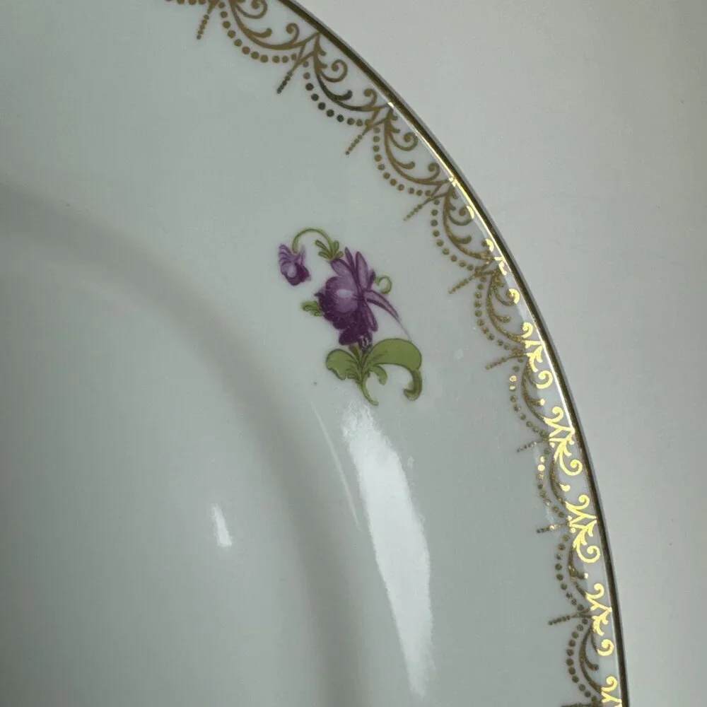 VTG Bavaria Germany H&C Heinrich & CO Set of 2 Large Serving Dish 